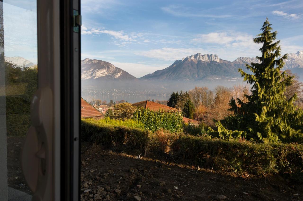 Appartement Semnoz - Vue Lac Sévrier Exteriör bild