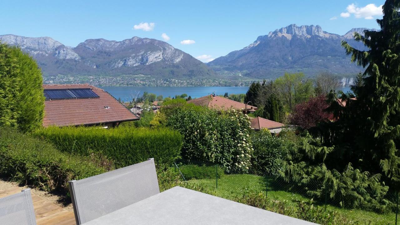 Appartement Semnoz - Vue Lac Sévrier Exteriör bild